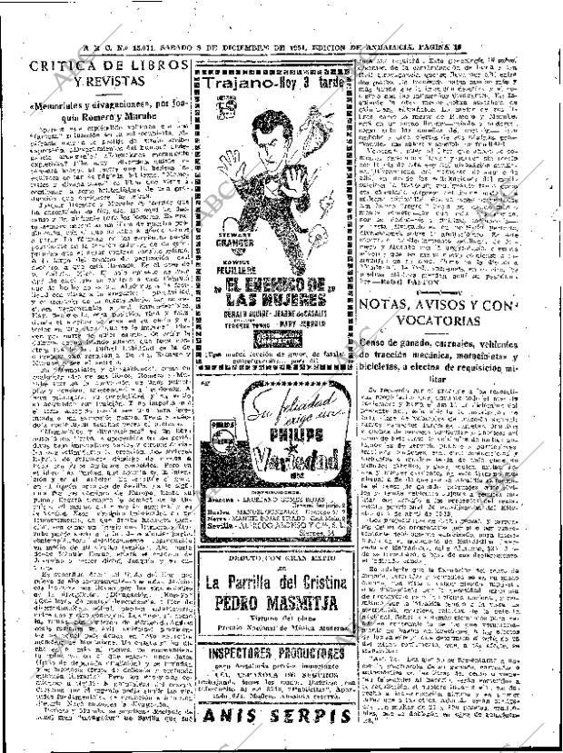 ABC SEVILLA 08-12-1951 página 16