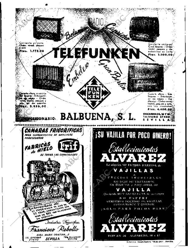 ABC SEVILLA 08-12-1951 página 28