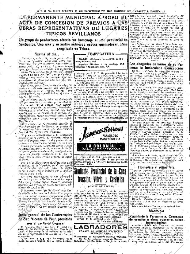 ABC SEVILLA 11-12-1951 página 15