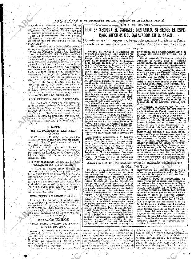 ABC MADRID 13-12-1951 página 27