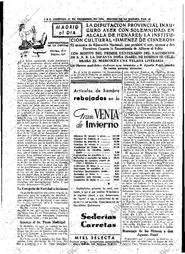 ABC MADRID 16-12-1951 página 41