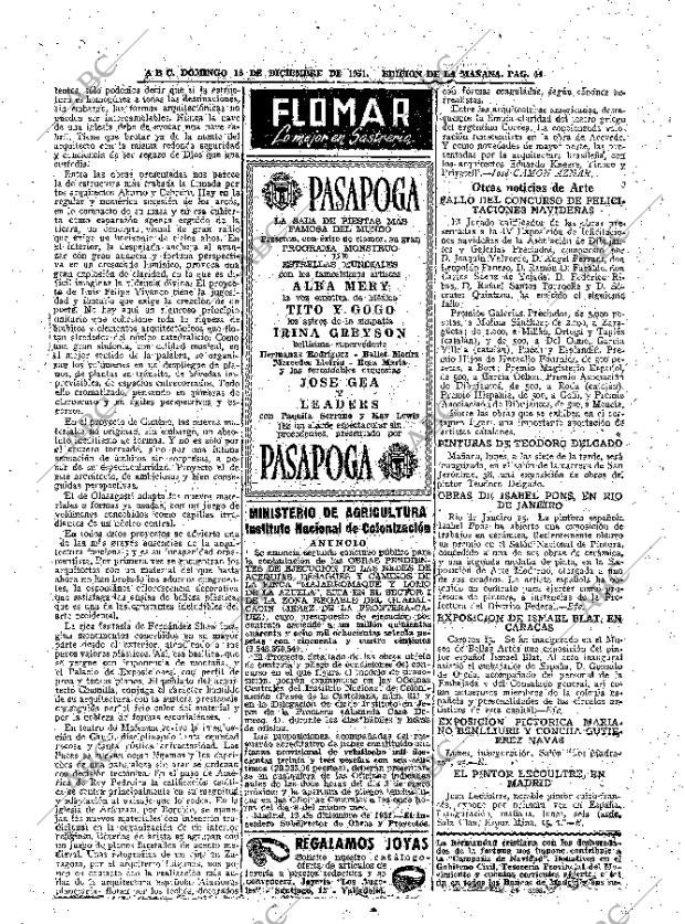 ABC MADRID 16-12-1951 página 44
