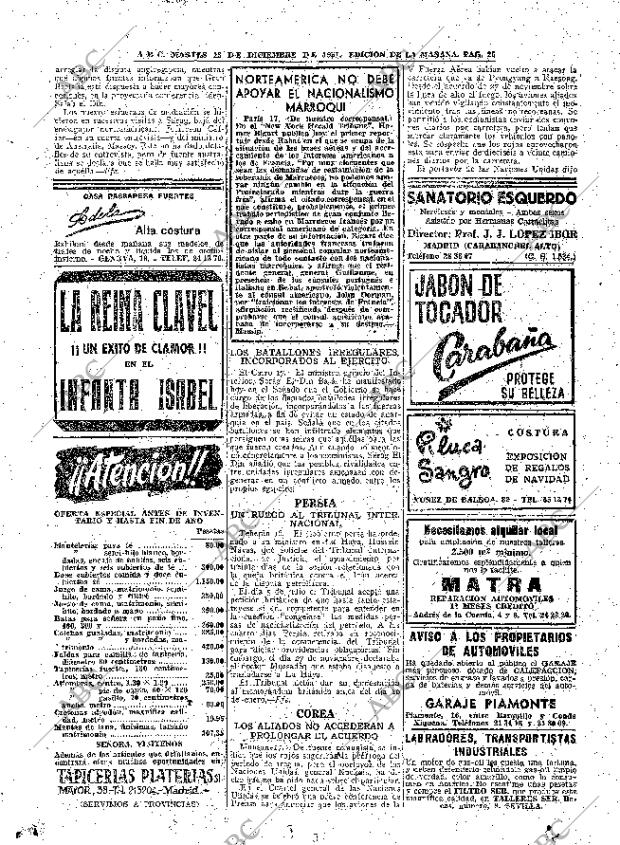 ABC MADRID 18-12-1951 página 26