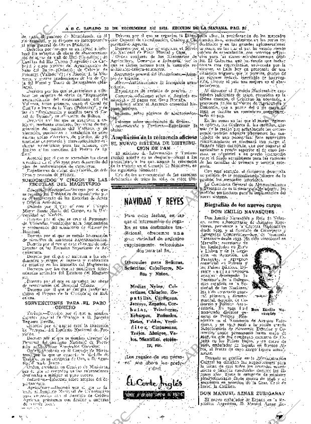 ABC MADRID 22-12-1951 página 26