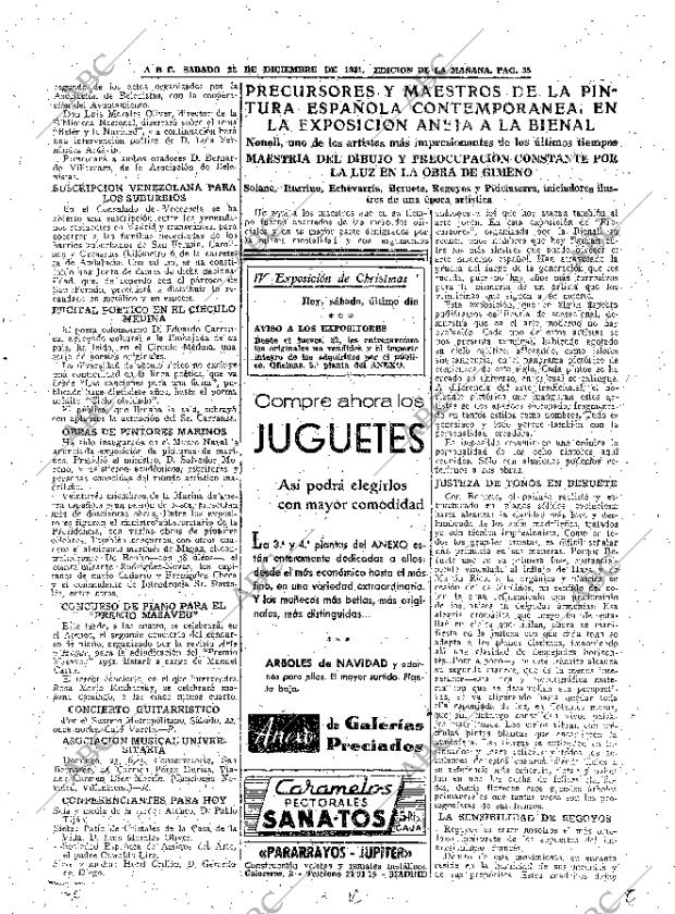 ABC MADRID 22-12-1951 página 35