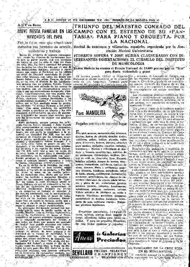 ABC MADRID 27-12-1951 página 39