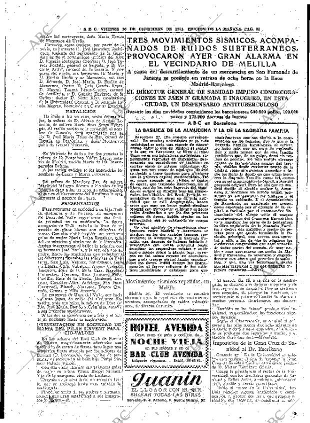 ABC MADRID 28-12-1951 página 25