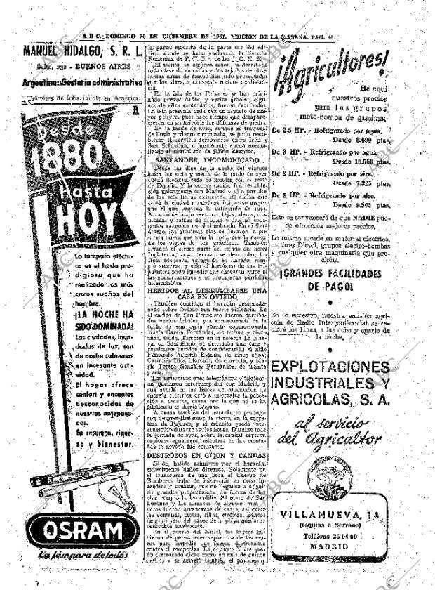 ABC MADRID 30-12-1951 página 40
