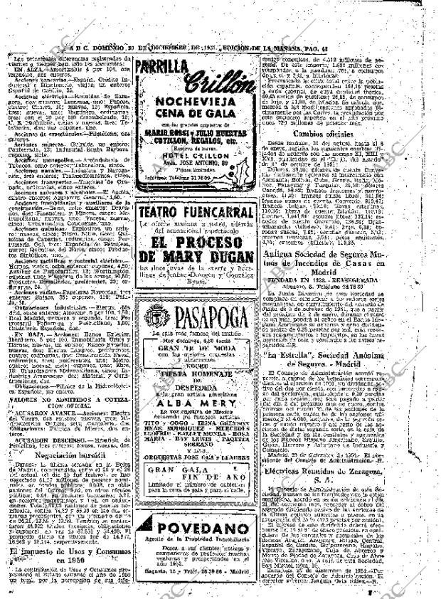 ABC MADRID 30-12-1951 página 44