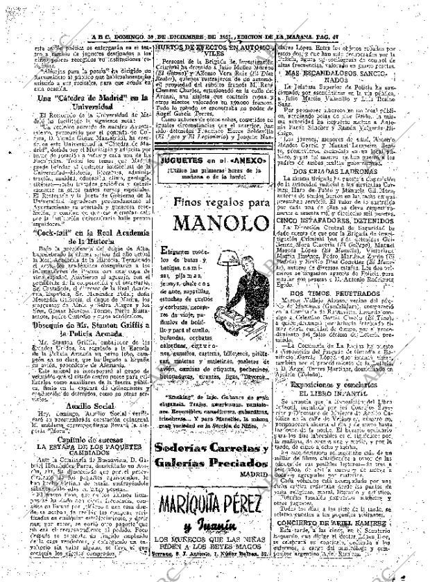 ABC MADRID 30-12-1951 página 47