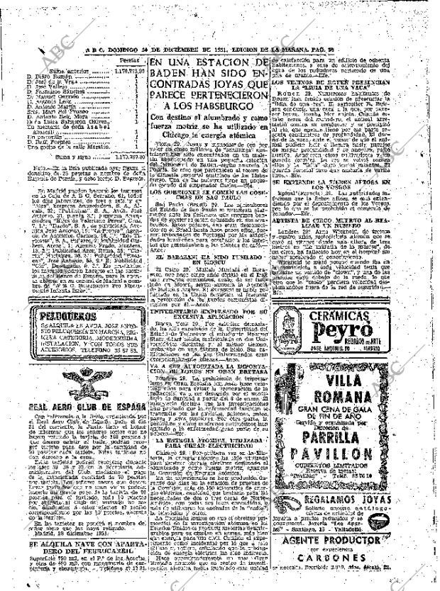 ABC MADRID 30-12-1951 página 50