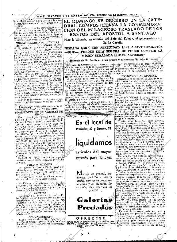 ABC MADRID 01-01-1952 página 61