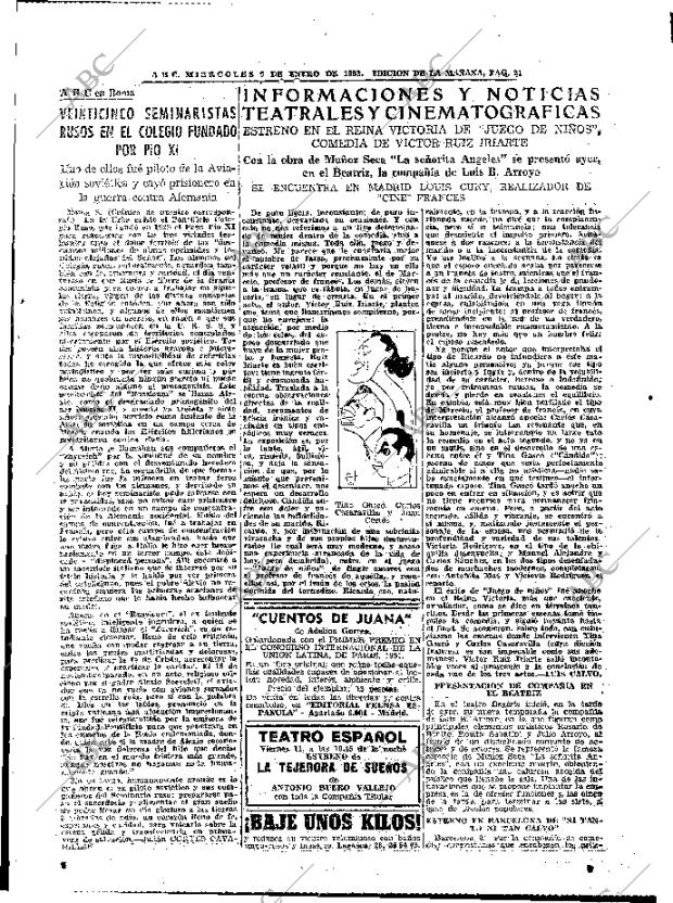 ABC MADRID 09-01-1952 página 21