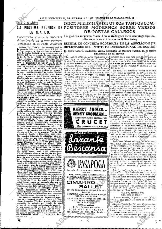 ABC MADRID 16-01-1952 página 17