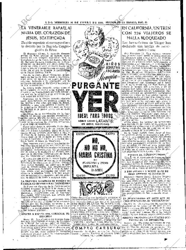 ABC MADRID 16-01-1952 página 20