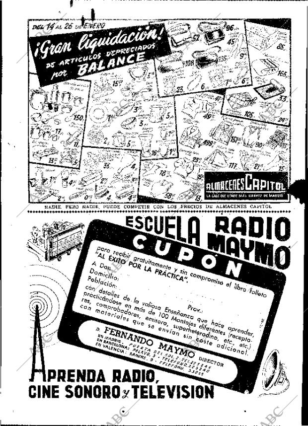 ABC MADRID 20-01-1952 página 4