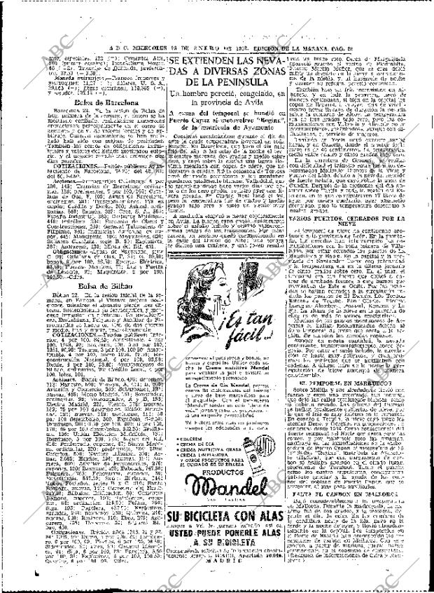 ABC MADRID 23-01-1952 página 20