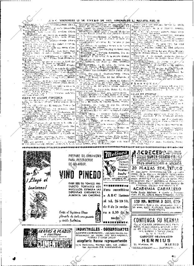 ABC MADRID 23-01-1952 página 26