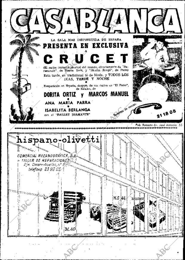 ABC MADRID 23-01-1952 página 6