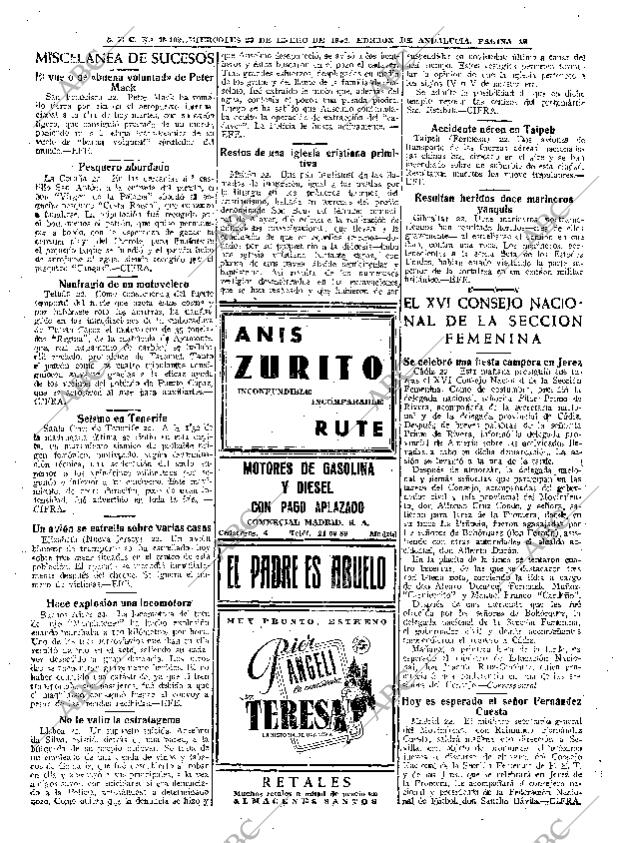 ABC SEVILLA 23-01-1952 página 12