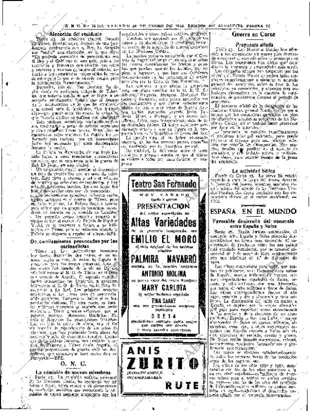 ABC SEVILLA 26-01-1952 página 11