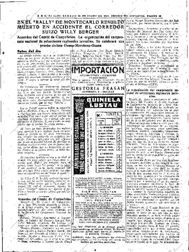 ABC SEVILLA 26-01-1952 página 15