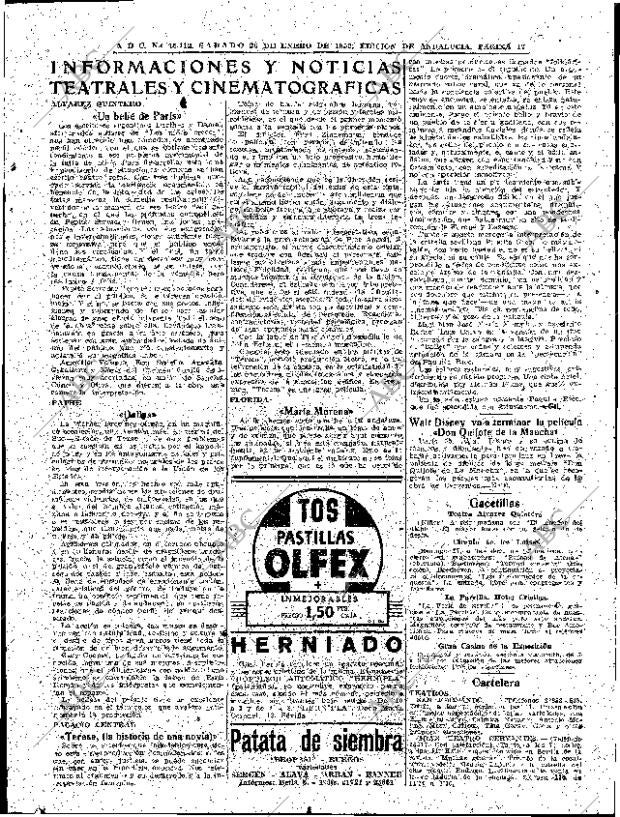 ABC SEVILLA 26-01-1952 página 17