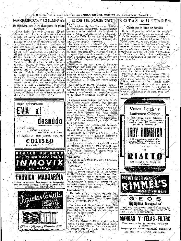 ABC SEVILLA 26-01-1952 página 8