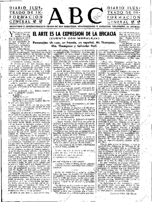 ABC SEVILLA 27-01-1952 página 3