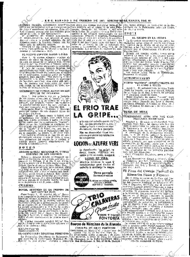 ABC MADRID 02-02-1952 página 22