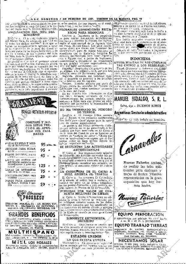 ABC MADRID 03-02-1952 página 28