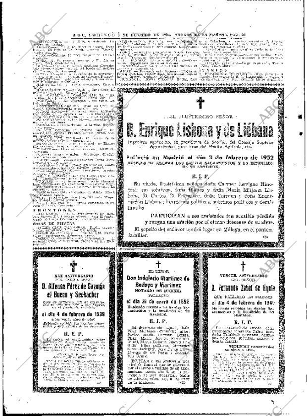 ABC MADRID 03-02-1952 página 40