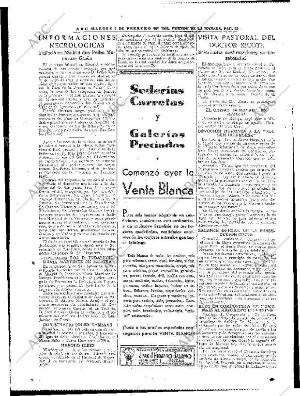 ABC MADRID 05-02-1952 página 22