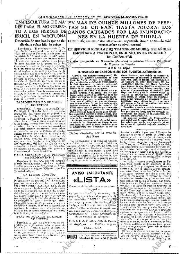 ABC MADRID 05-02-1952 página 25
