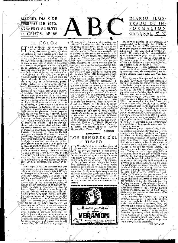 ABC MADRID 05-02-1952 página 3