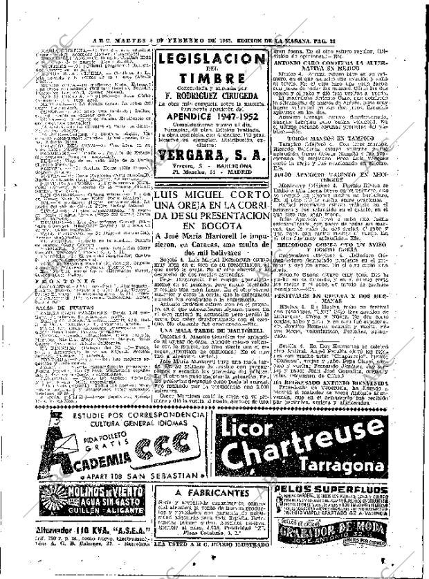 ABC MADRID 05-02-1952 página 35