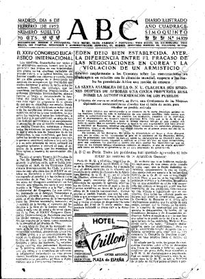 ABC MADRID 06-02-1952 página 5