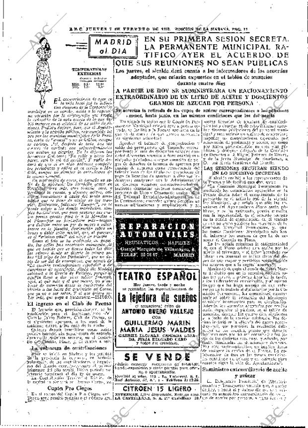 ABC MADRID 07-02-1952 página 17