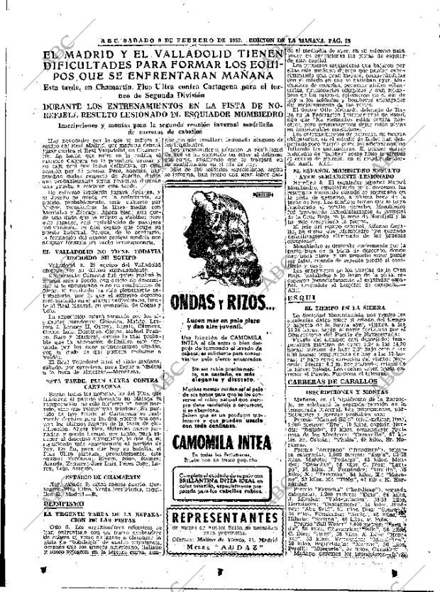 ABC MADRID 09-02-1952 página 25