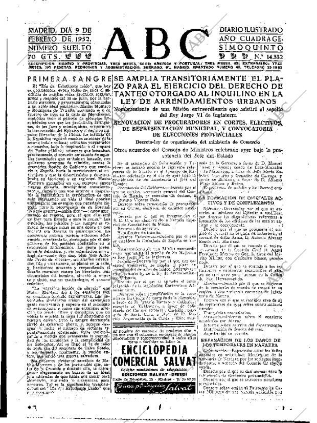ABC MADRID 09-02-1952 página 7