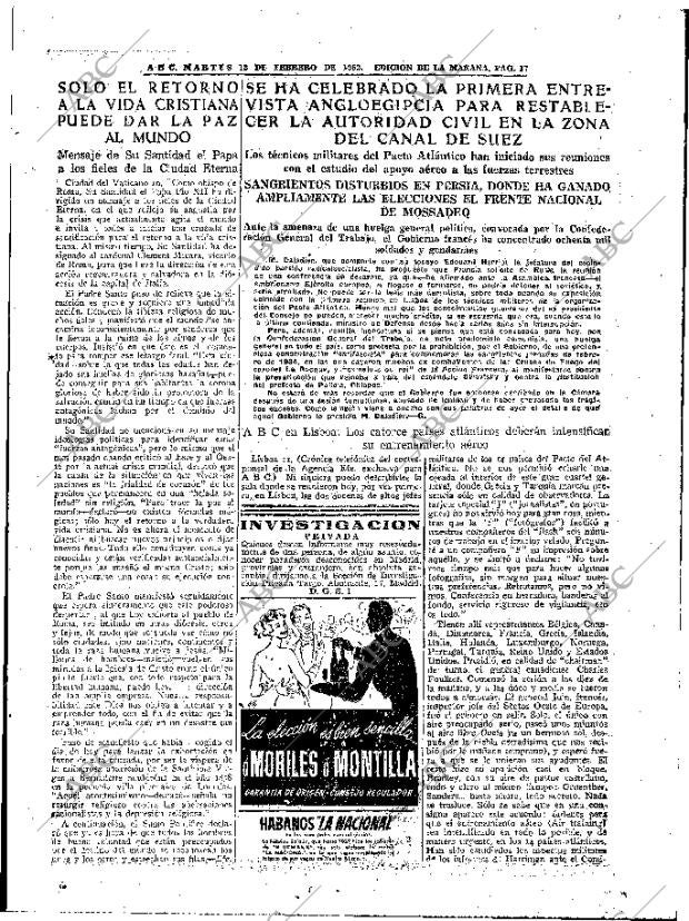 ABC MADRID 12-02-1952 página 17