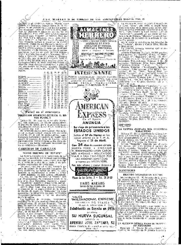 ABC MADRID 19-02-1952 página 28