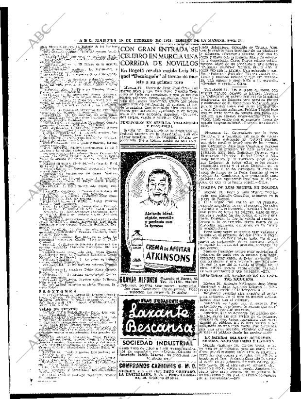 ABC MADRID 19-02-1952 página 34