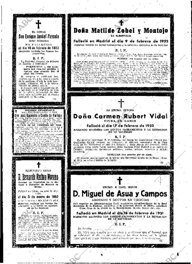 ABC MADRID 19-02-1952 página 39