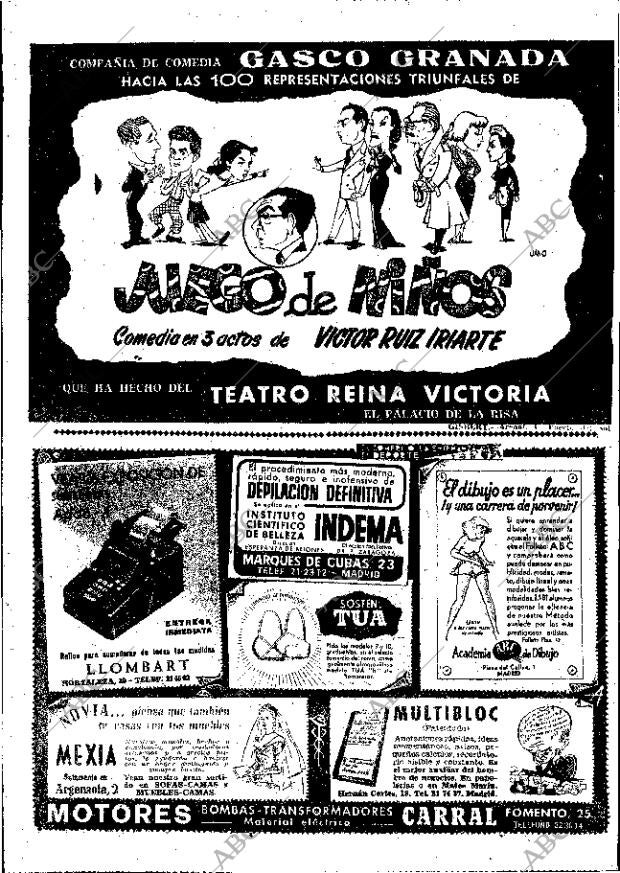 ABC MADRID 19-02-1952 página 4