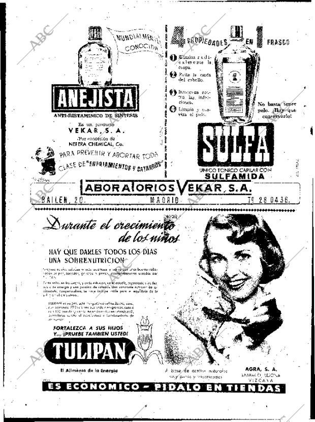 ABC MADRID 19-02-1952 página 6