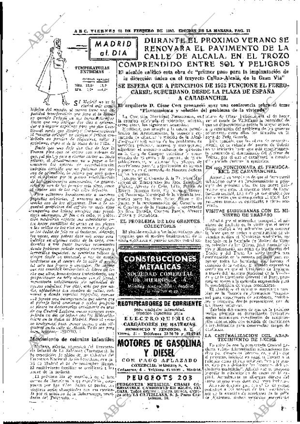 ABC MADRID 22-02-1952 página 17