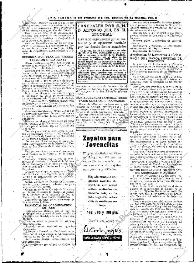 ABC MADRID 23-02-1952 página 8