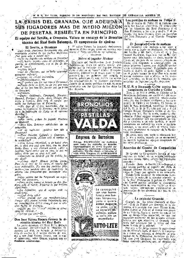 ABC SEVILLA 23-02-1952 página 17