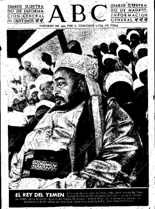 ABC SEVILLA 27-02-1952 página 1